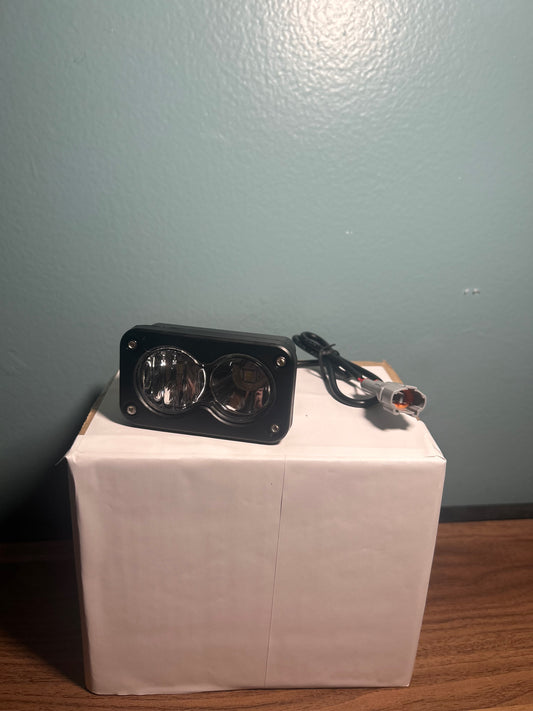 3” LED Amber/White Baja Headlight.