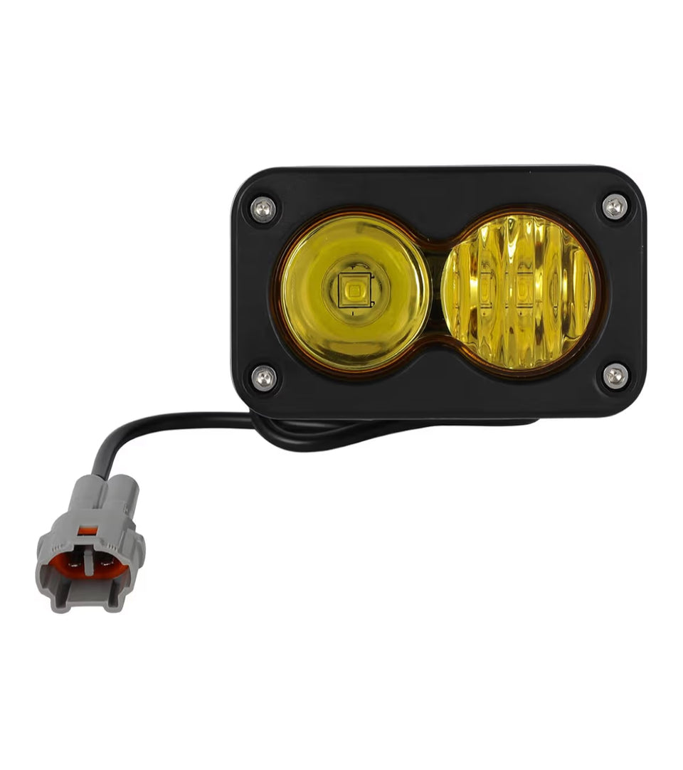 3” LED Amber/White Baja Headlight.