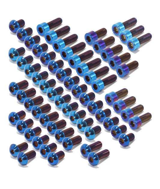 Full Titanium Bolt Kit For Talaria MX3, R MX4, R MX4 Expert Edition.