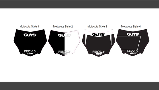 Motocutz Plate Decal