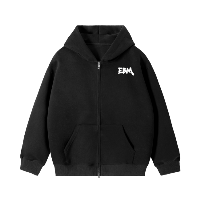 Classic Zip-Up EBM Sweater