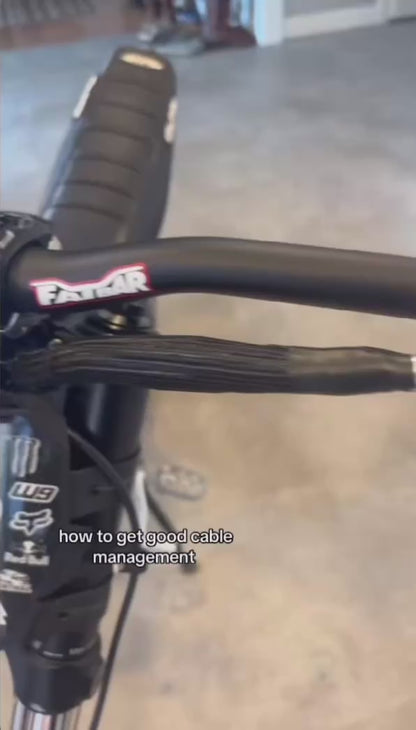 Cable Management for all E-bikes/E-Motos/Pedal Bikes.